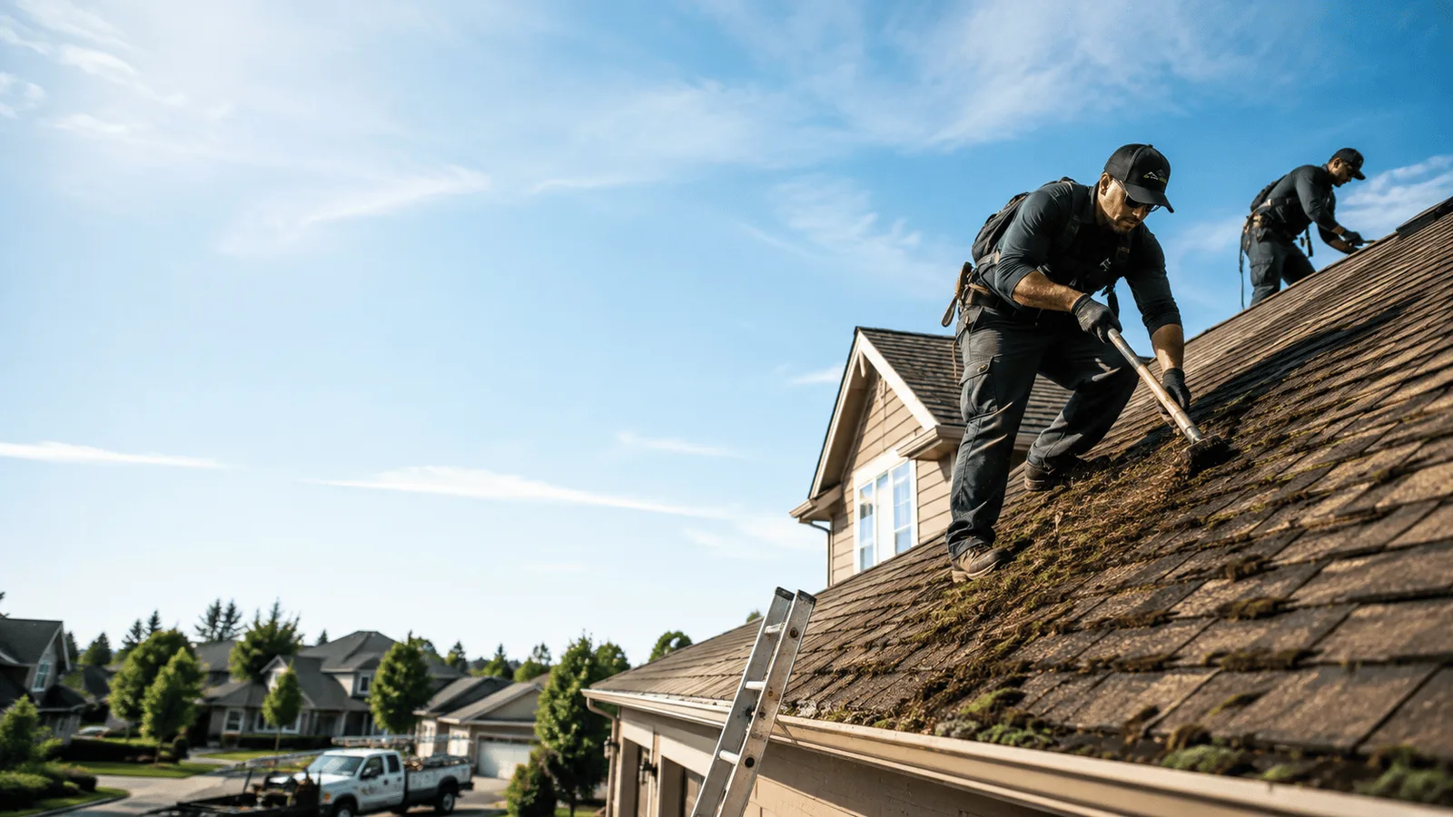 Roof Moss Removal in Brier Hill, NY near me